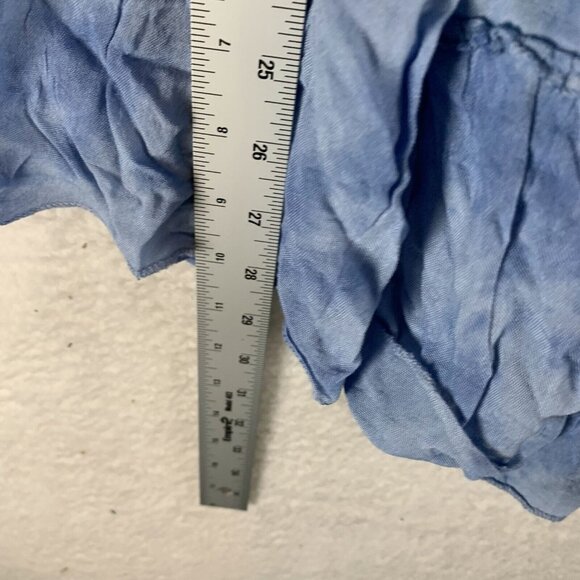 Raviya Swimsuit Cover-Up Womens Small Ocean Tie Dye 100% Rayon Bell-Sleeve S9502 - Picture 4 of 8